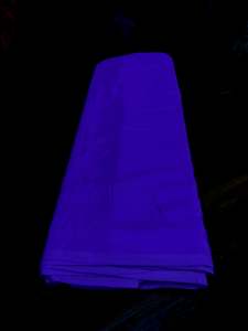 Crape: Royal Blue color Pure and soft Crepe Silk Fabric (per meter)
