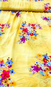 Fiona Digital Print Fabric: Fiona Digital Print beautiful soft fabric(Per meter) 116cm width