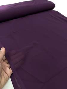 Pure and soft Georgette Fabric (per meter)