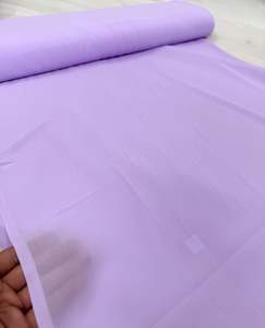 Pure and soft Georgette Fabric (per meter)