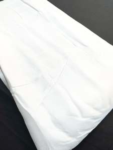 Japanese Satin: White colour Japanese Satin Silk beautiful soft fabric(Per meter) 112cm width