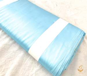 Skyblue colour japanese satin (per meter) 126cm width