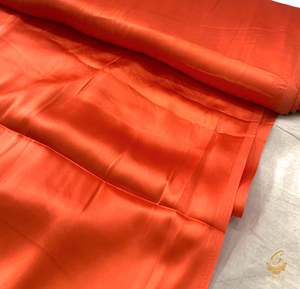 Dark scarlet colour japanese satin (per meter) 126cm width