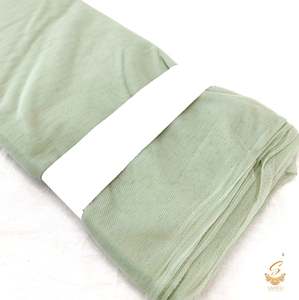 Pastel olive green colour netting Fabric (per meter)146cm width