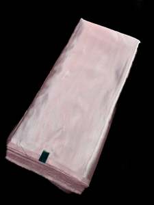 Satin: Pastel Lemonade pink colour Satin Silk beautiful soft fabric(Per meter) 112cm width