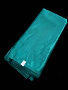 Satin: Teal colour Satin Silk beautiful soft fabric(Per meter) 112cm width