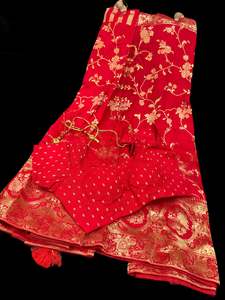 (Video Clip Attached ) Very Very Soft Pure Brocade Banarasi Beautiful Saree with&hellip;
