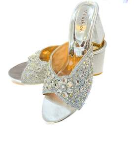 Crystal & Jerkan Stone Heels