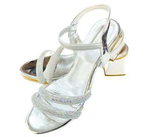 Party Wear Heels Wedge Flats: Stone beaded Heels