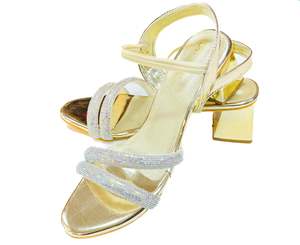 Stone beaded Heels