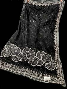 (Video Clip attached )Heavy work designer Saree with netting base fabric and sto&hellip;