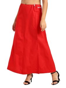 Strawberry color cotton Petticoat