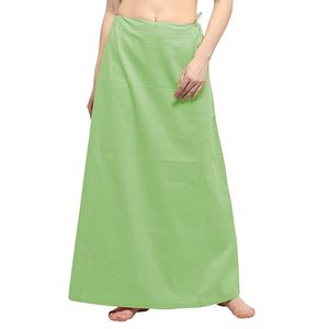 Under Skirts Or Peticott: Pista Green color cotton Petticoat
