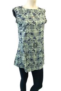 Lite Green floral print top
