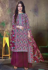 Designer Woolen Collection Fabric TOP :- *Pashmina jacquard Print with exclusive&hellip;