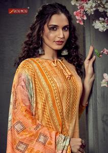 Designer Woolen Collection Fabric TOP :- *Pashmina jacquard Print with exclusive&hellip;