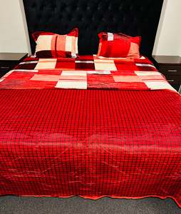 Bed Sheets With Duvet Cover: Beautiful Print Very Soft & Warm Fleno Bed Sheet With 2 Pillow Covers And Duvet Cover Of Reversible Design