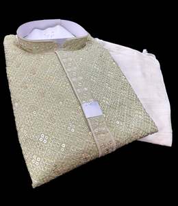 Pure Rayon Based Beautiful Embroidery Work At Front And Back With Sequins Work D&hellip;