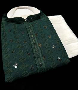 Pure Rayon Based Beautiful Embroidery Work At Front And Back With Sequins Work D&hellip;