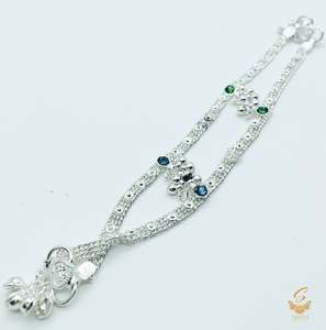 beautiful anklets for kids 18cm (not original silver)