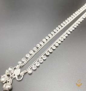Kids beautiful anklets 20cm (Not original silver)