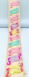 Beautiful Baby clips (price per chart of 10 pair of pins)