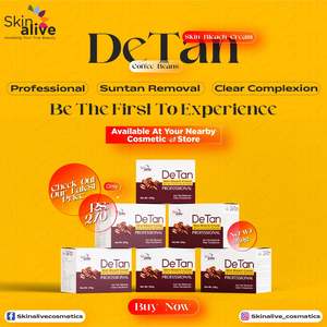 Bleach: (Salon Pack)Skin Alive DE TAN Bleach Cream 250g