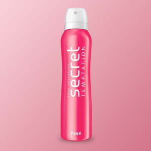 Secret Temptation Pink Deodorant for Women, 150ml