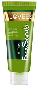 Face Scrub Gel: Jovees Ayurvedic De-Tan Scrub (100G)