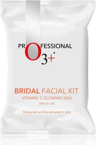 Facial Kits: O3+ Bridal Facial Kit Vitamin C Glowing Skin for Bright and Radiant Complexion Suitable for All Skin Types