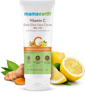Mamaearth Vitamin C Daily Glow Face Cream | for Skin Illumination with Turmeric &hellip;