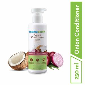 Mamaearth: Mama earth Onion Conditioner for Hair Growth and Hair Fall Control with Onion and Coconut, 250ml