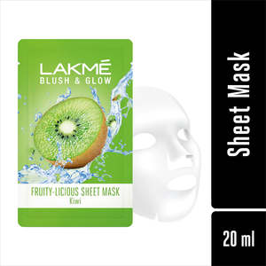 Sheet Mask: Lakme Blush & Glow Fruity Licious Kiwi Crush Sheet Mask