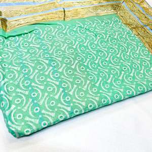 Rumala Sahib: Cotton based Embroidery work Rumala Sahib Double Set With Palkan