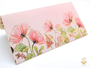 Shagun Envelope: Floral design Shagun Envelope