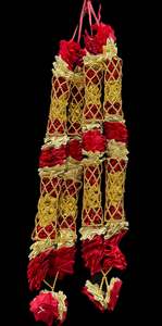 Maroon colour Wedding Garland/ Jaimala, Heavy artificial flowers with Pearl work&hellip;