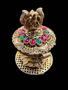 Sindoor Surma 1: Lakshmi Ji Murti Imitation Sindoor Daani (Heavy metal good quality