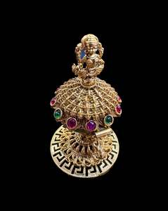 Sindoor Surma 1: Lakshmi Ji Murti Imitation Sindoor Daani (Heavy metal good quality
