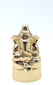 Sindoor Surma 1: Kumkum (Sindoor) Ganesha statue