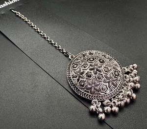 Oxidised Earrings Jhumka: Beautiful oxidised Tikka
