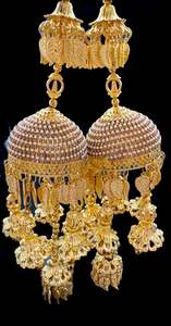 Jerkan stone with pearls design Medium size bridal Kalire
