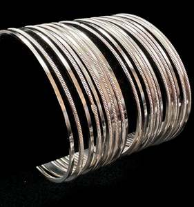 Plain and shimmer design oxidised bangles set (price per set)
