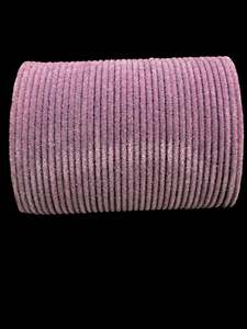 Lilac color Velvet Bangles( 3 dozens in set)