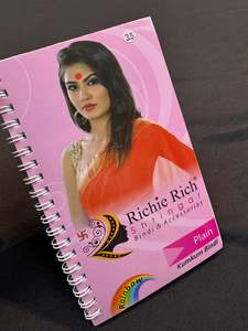 Bindi: (Video clip attached)Plain Multicoloured Bindi Book