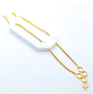 Plain work beautiful earring support sahare