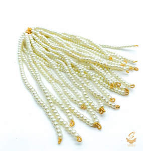 Ear Lift Support Patches Sahare For Earrings: Pearl work beautiful earring support sahare