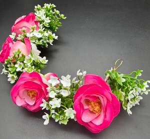 Beautiful Rose flower Hair Gajra