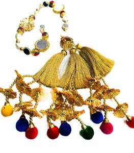Heavy Design Paranda Parandi Braid Tassles Hair Accessory For Women & Girls Hair Extension