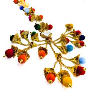 Hair Prandi Pranda: Heavy Design Paranda Parandi Braid Tassles Hair Accessory For Women & Girls Hair Extension