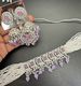 Beautiful silver jerkan stones and white pearls work classy choker set with beau&hellip;